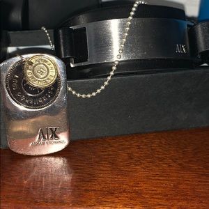 Armani Exchange Bracelet and Necklace